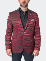 Blazer Socrate Evo Ceremonialred Red
