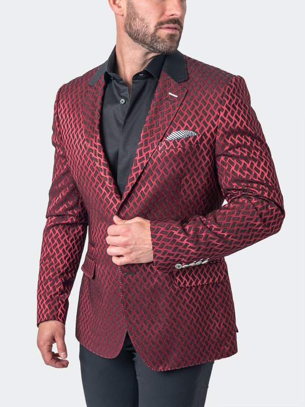 Blazer Socrate Evo Ceremonialred Red