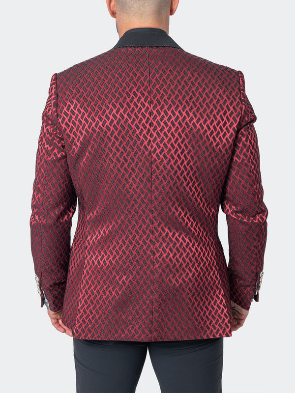 Blazer Socrate Evo Ceremonialred Red