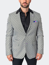 Blazer Socrate Evo Houndstoothflok Black