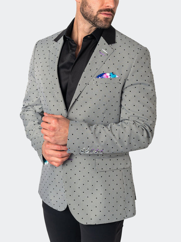 Blazer Socrate Evo Houndstoothflok Black