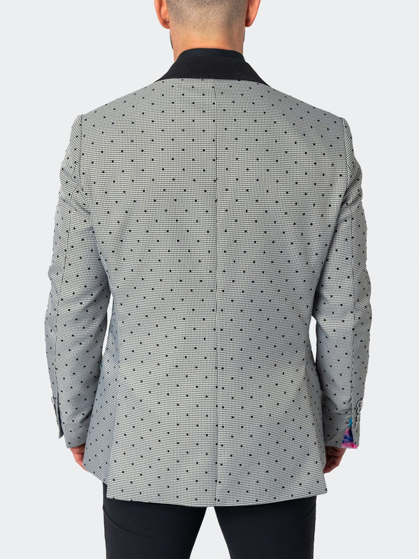 Blazer Socrate Evo Houndstoothflok Black
