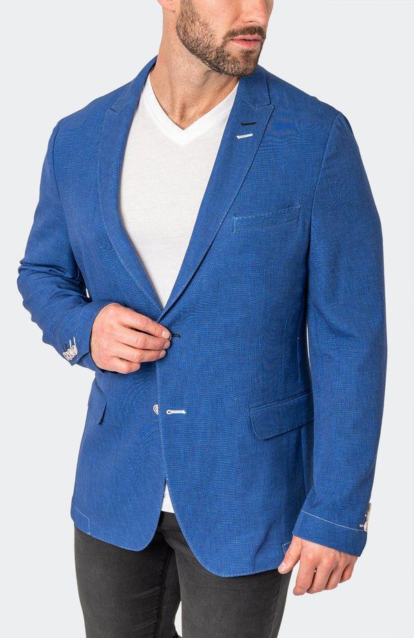 Blazer Unconstructed Shadow Blue