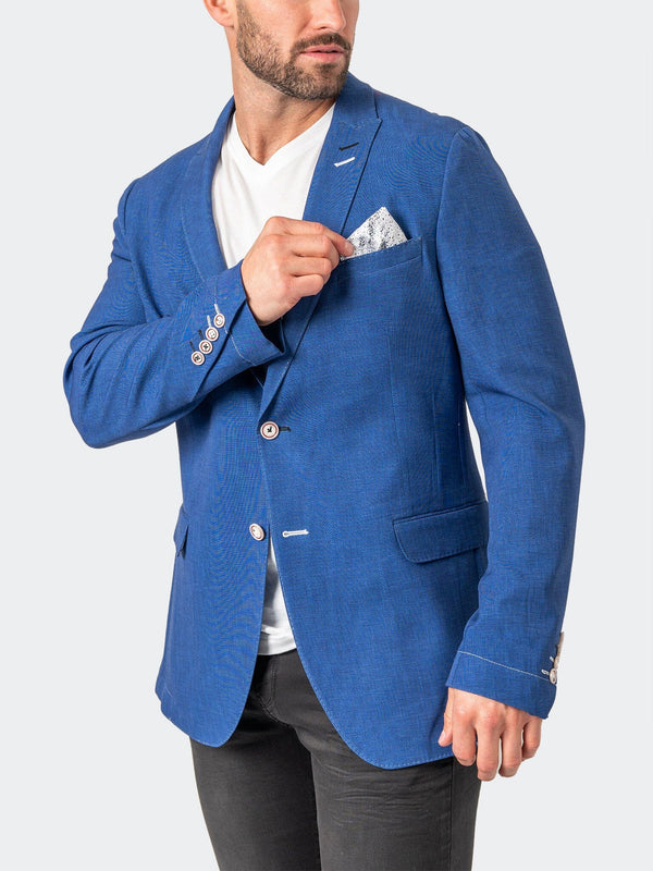 Blazer Unconstructed Shadow Blue