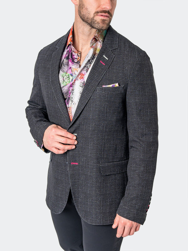 Blazer Unconstructed Squared Black