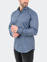 Eins JacqDigiWeave Blue