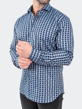 Eins JacqDigiWeave Blue