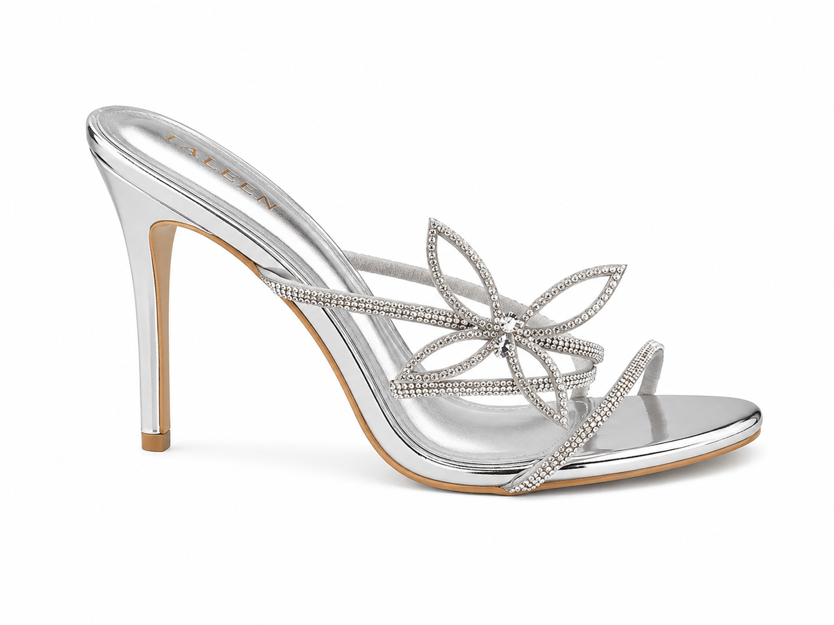 butterfly crystal sandals - Vie Sauvage