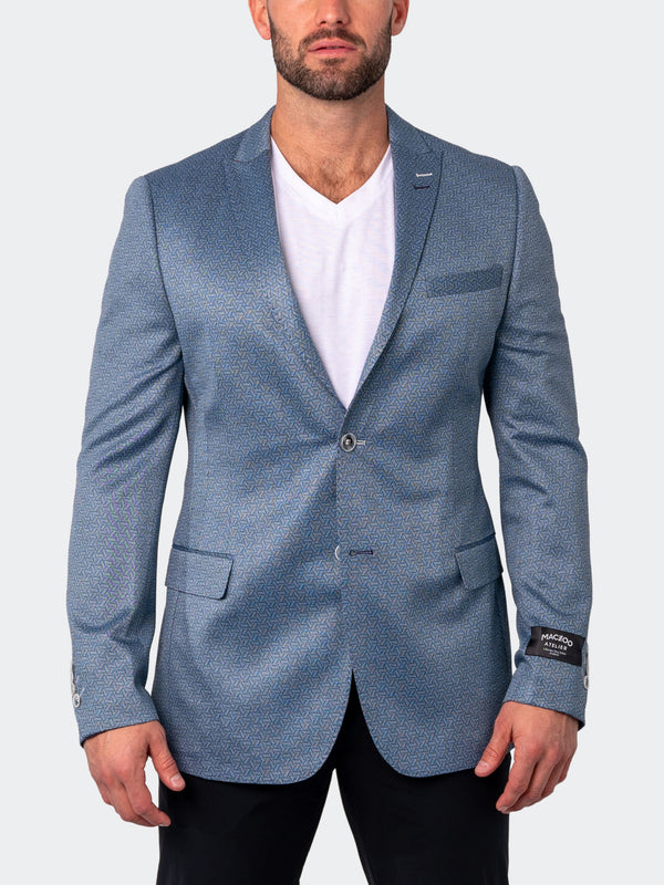 Blazer Descartes Denim3d Blue