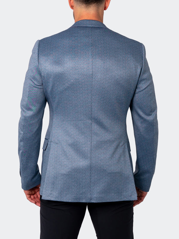 Blazer Descartes Denim3d Blue