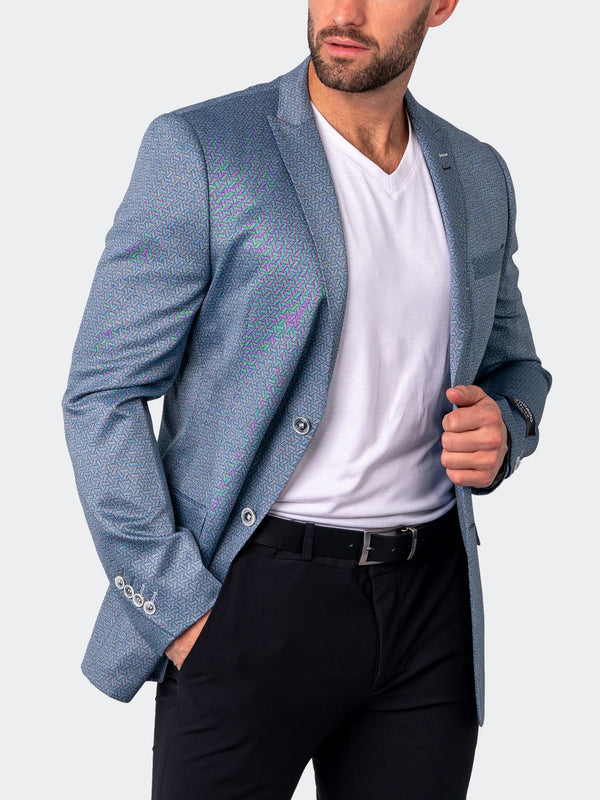 Blazer Descartes Denim3d Blue