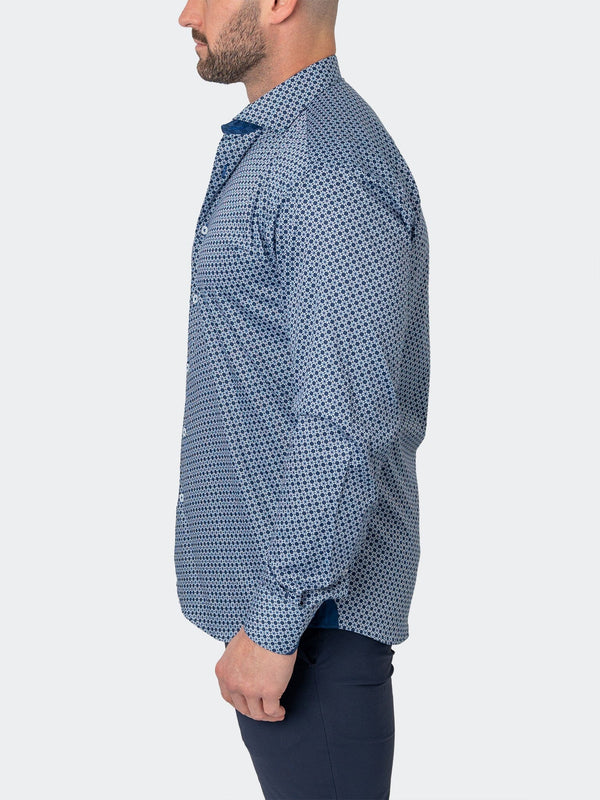 Einstein Flowers Blue