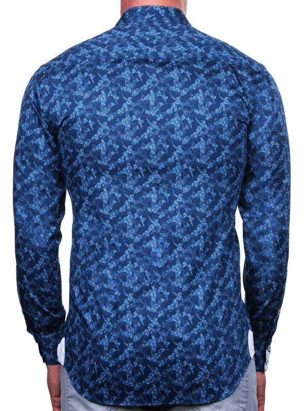 Einstein Scatterd Blue