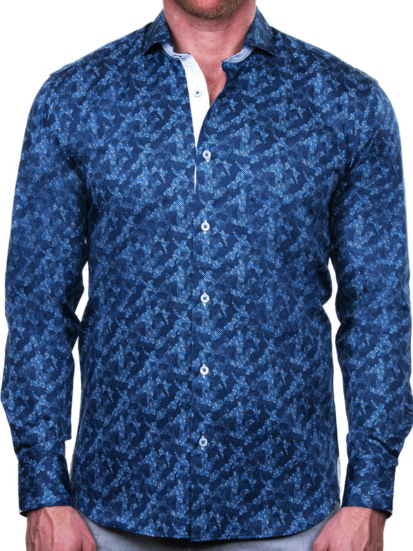Einstein Scatterd Blue
