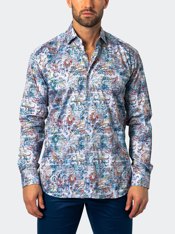 Fibonacci Denimpaisly Blue