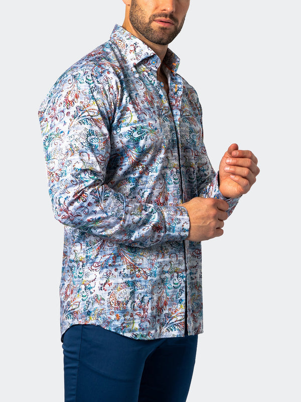 Fibonacci Denimpaisly Blue