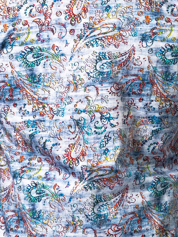 Fibonacci Denimpaisly Blue