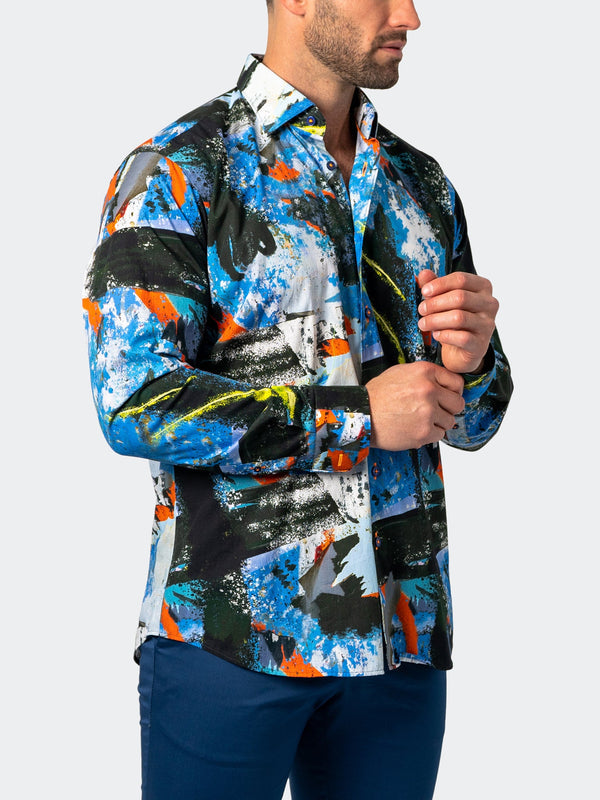 Fibonacci Wavey Blue