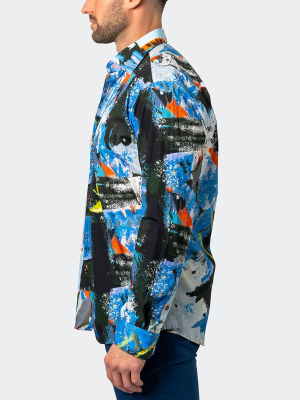 Fibonacci Wavey Blue