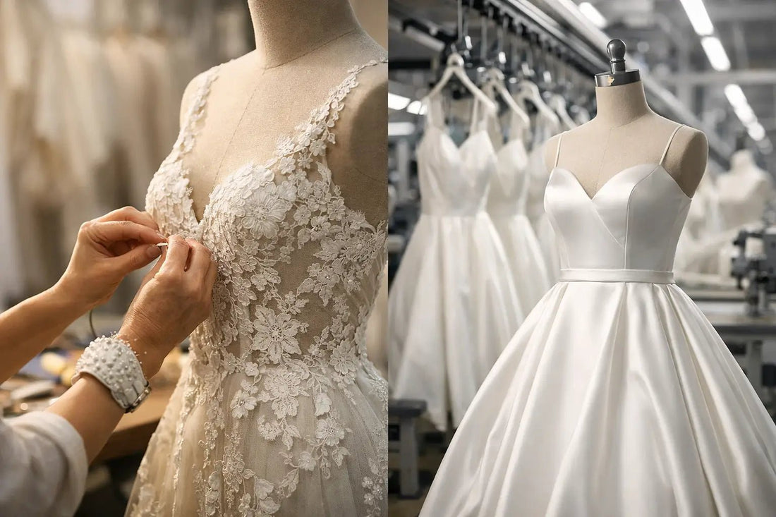 Handmade Versus Factory Gowns That Stand Out - Vie Sauvage