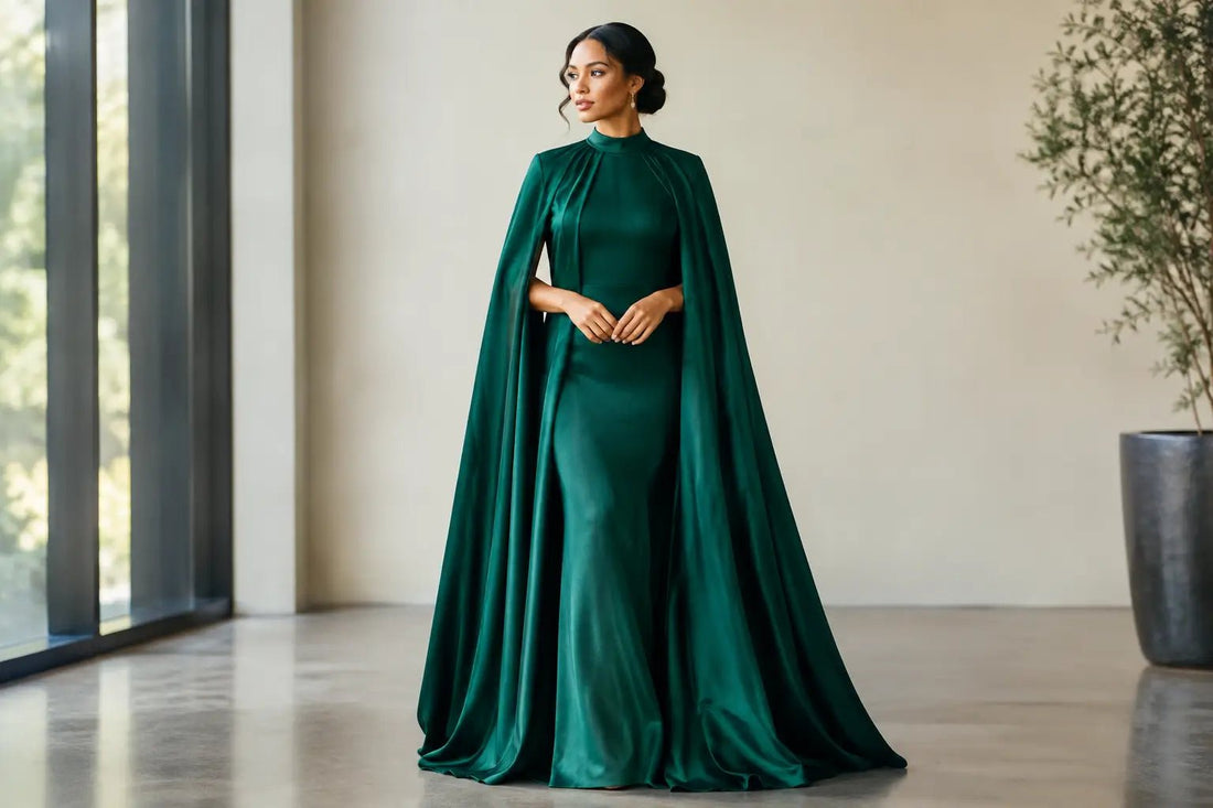 How to Choose a Gala Cape That Owns the Room - Vie Sauvage