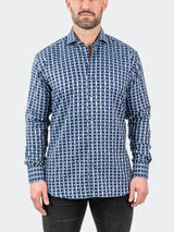 Eins JacqDigiWeave Blue