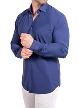 Fibonacci StretchEuroNavy Blue