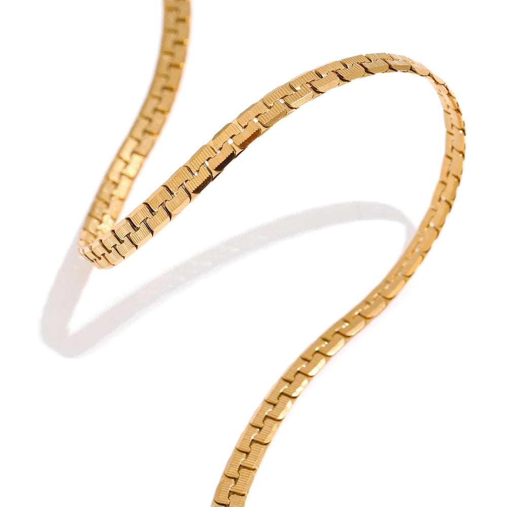 14K Gold Plated Chain Necklace