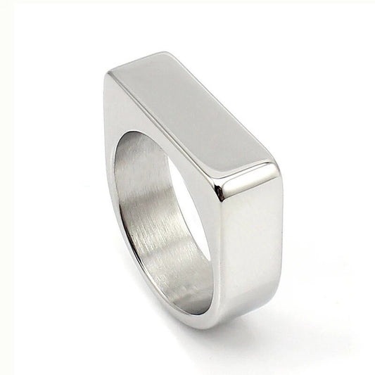 Silver Bar Ring