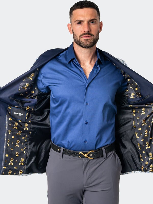 Blazer Shawl GoldFoil White - Vie Sauvage