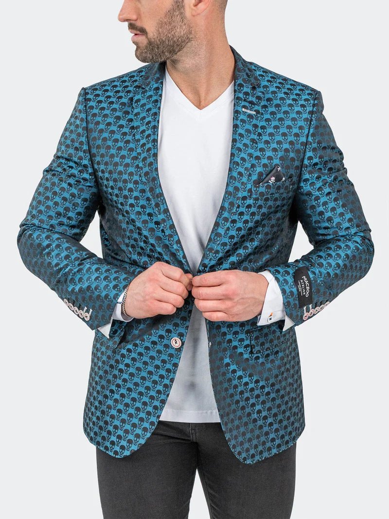 Blazer SkullRepeat Blue - Vie Sauvage