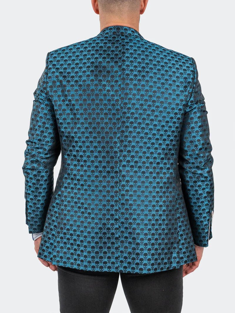Blazer SkullRepeat Blue - Vie Sauvage