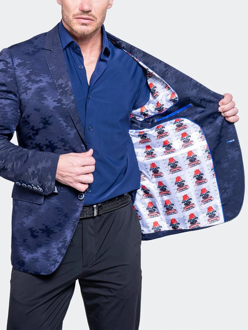 Blazer Socrate Ascension2178 Blue - Vie Sauvage