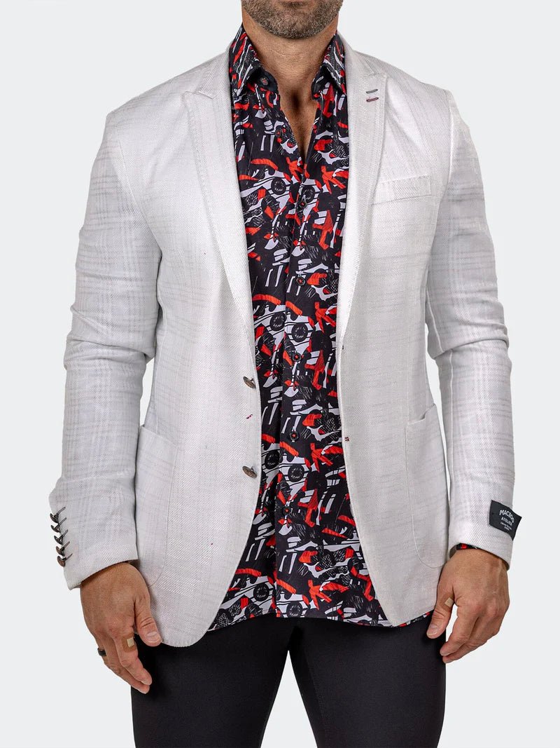 Blazer Uncostructed Marthyr015 White - Vie Sauvage