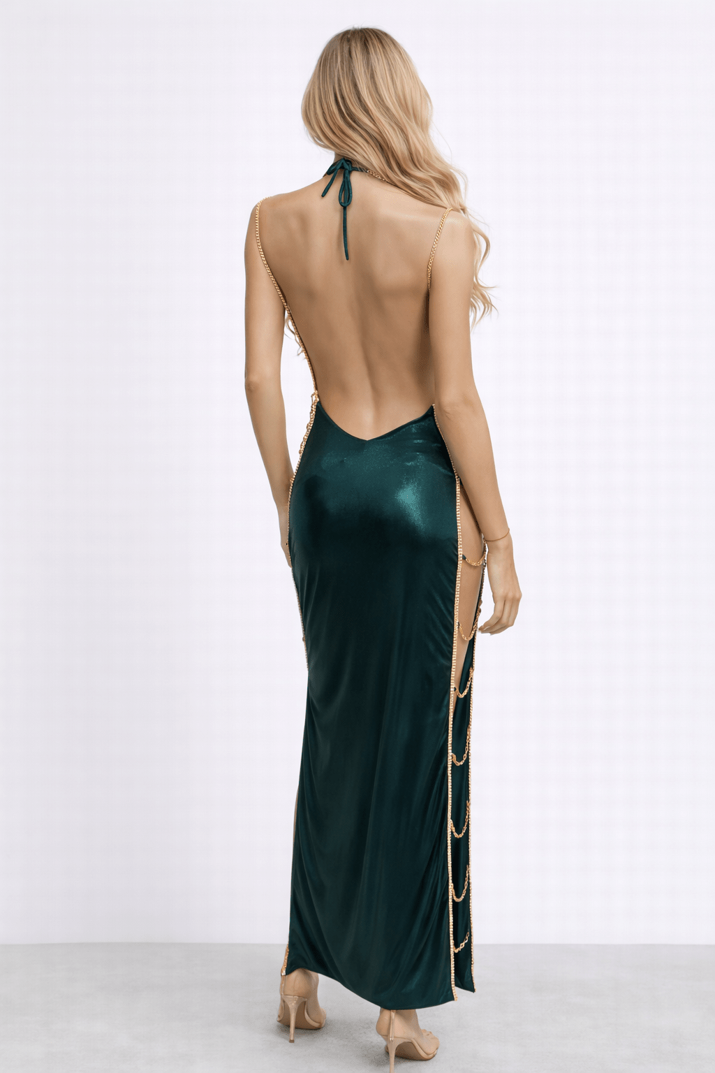 Back view of Dion Gown