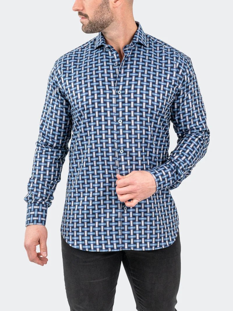 Eins JacqDigiWeave Blue - Vie Sauvage