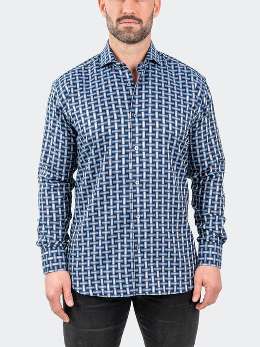 Eins JacqDigiWeave Blue - Vie Sauvage