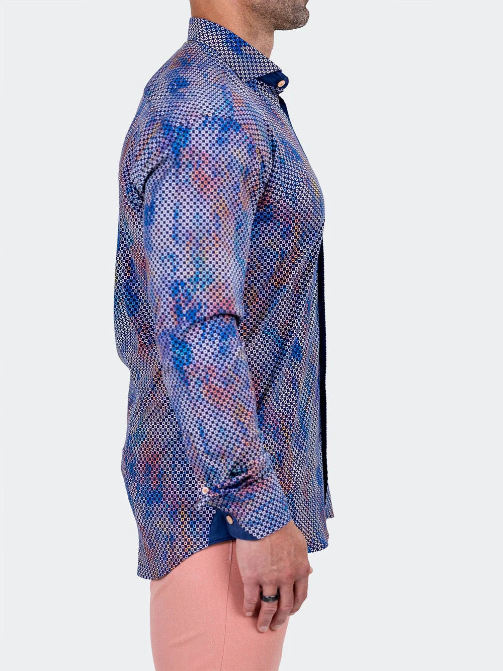 Eins Marthyr Blue Dot Shirt - Vie Sauvage