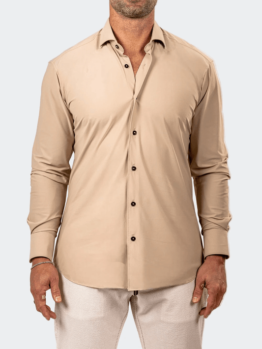 Eins Marthyr Camel Shirt - Vie Sauvage