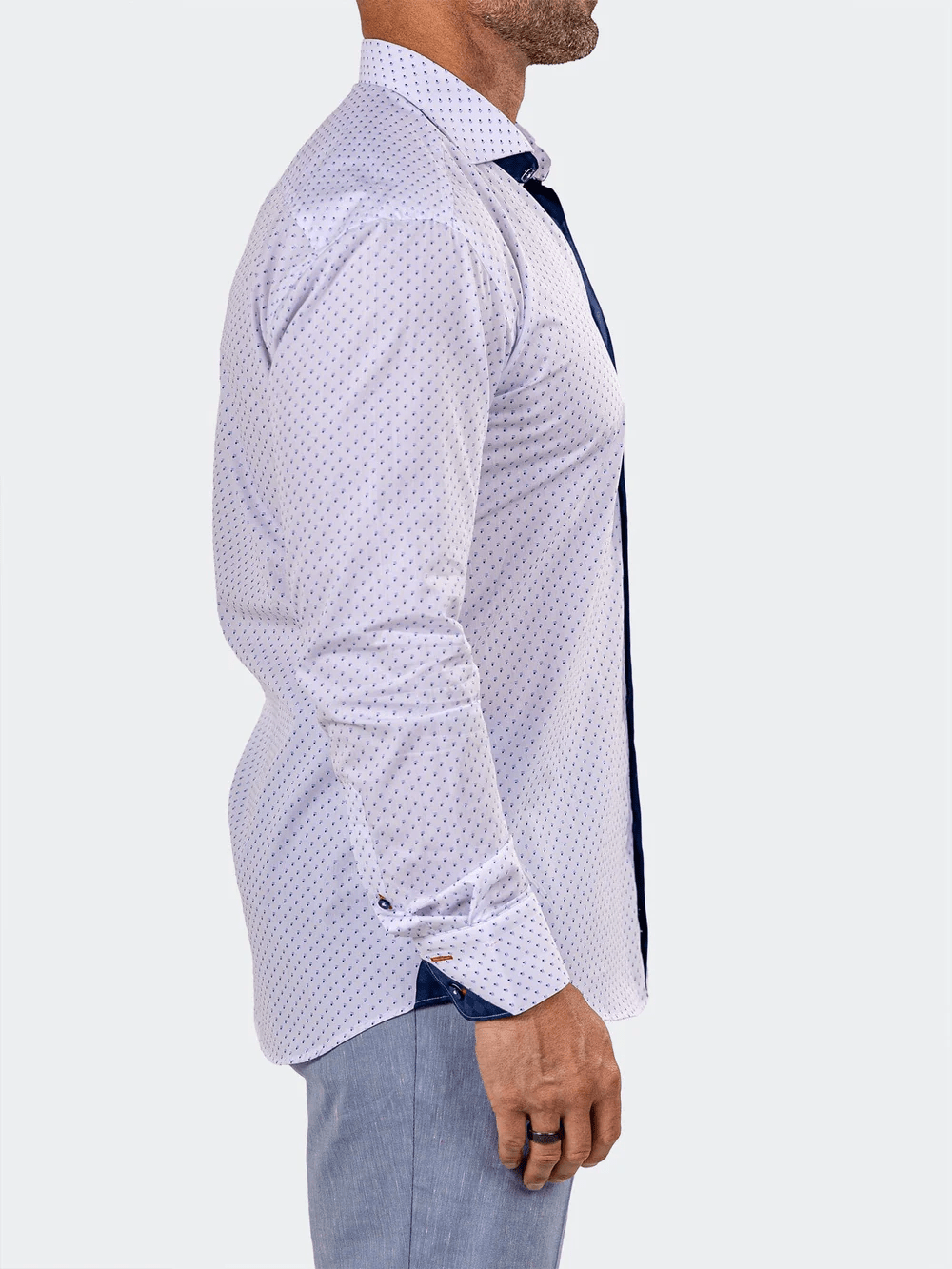 Eins Marthyr Dot White Shirt - Vie Sauvage