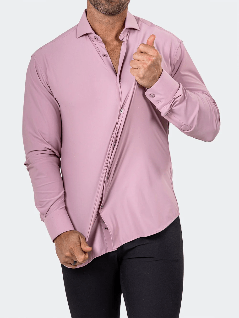 Eins Marthyr Dusty Pink Shirt - Vie Sauvage