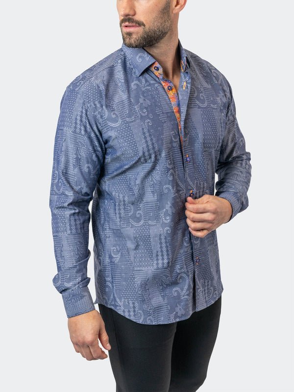 Fibonacci DenimPatch Blue - Vie Sauvage