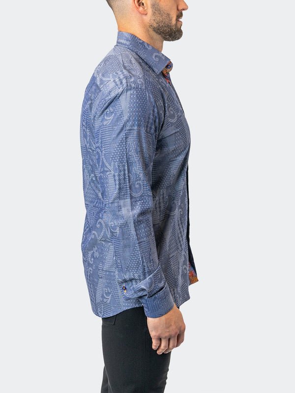 Fibonacci DenimPatch Blue - Vie Sauvage