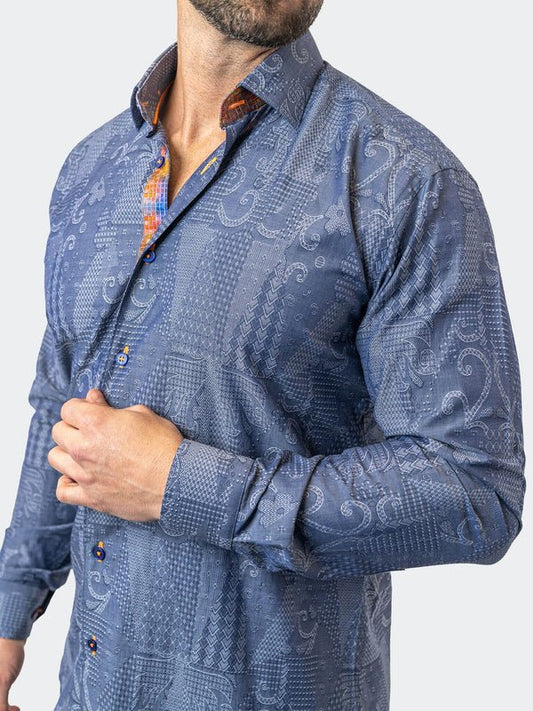 Fibonacci DenimPatch Blue - Vie Sauvage
