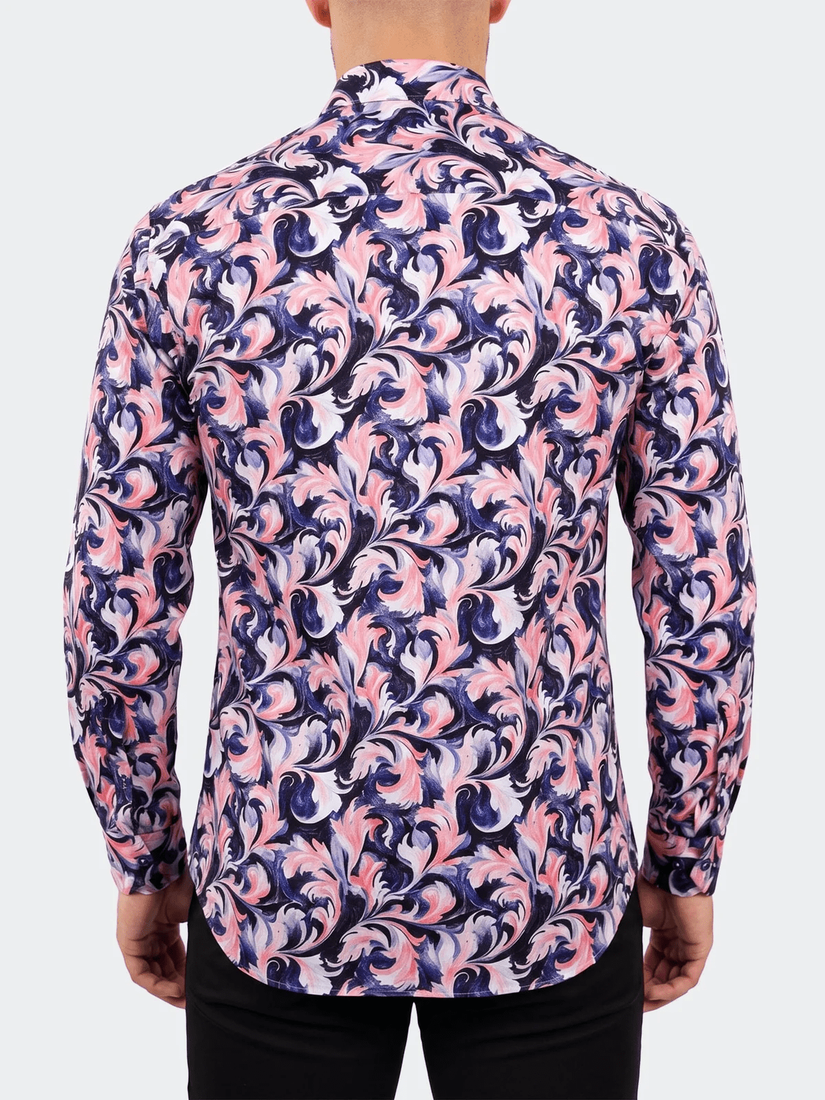 Fibonacci Dress Shirt LS Woven Unknown0216 Blue - Vie Sauvage