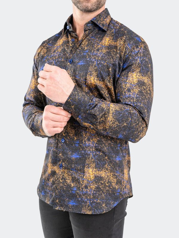 Fibonacci GalaxySplash Black - Vie Sauvage