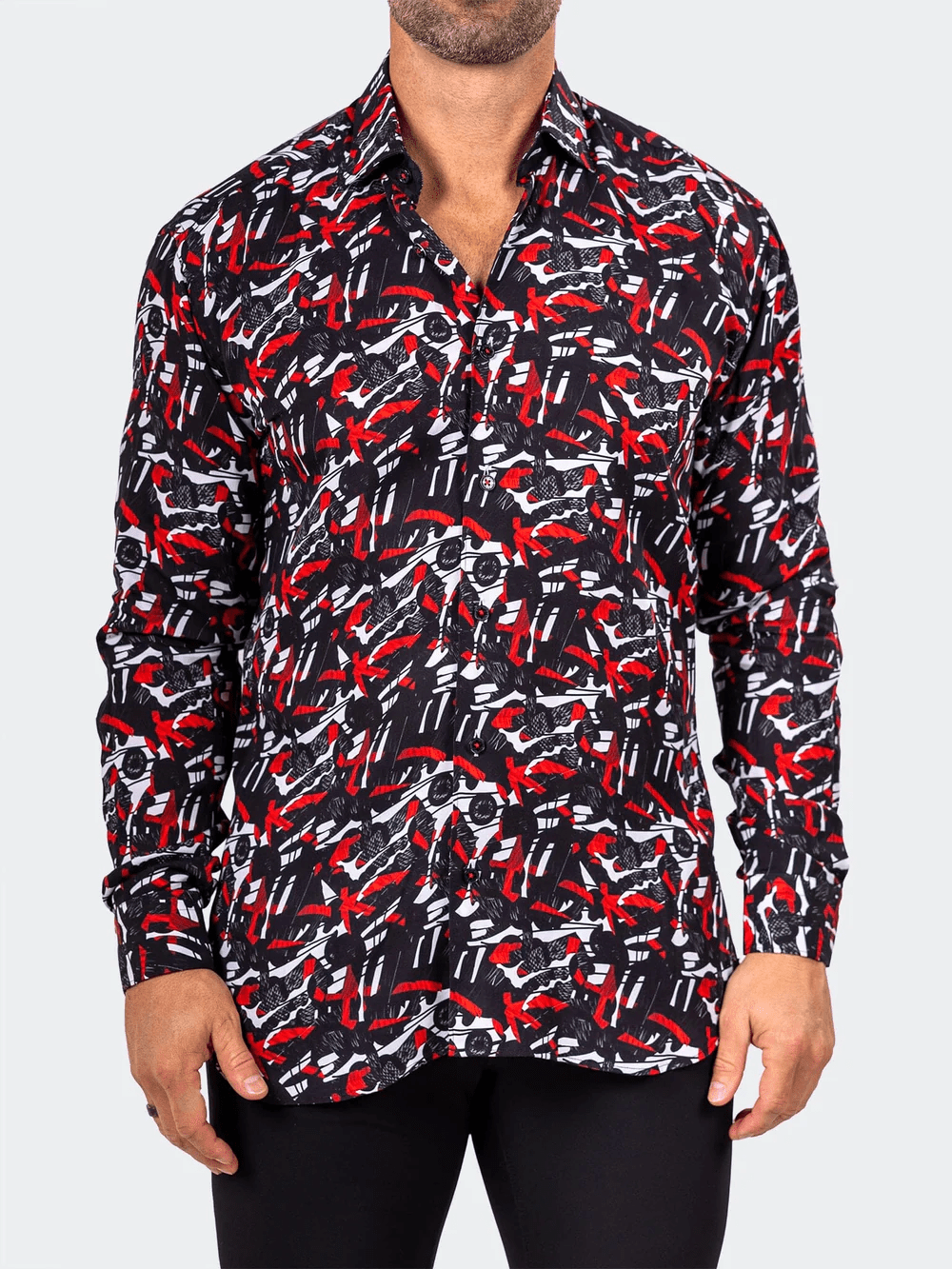 Fibonacci Marthyr Abstract Shirt - Vie Sauvage