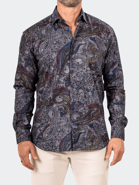 Fibonacci Marthyr Solid Black Shirt - Vie Sauvage