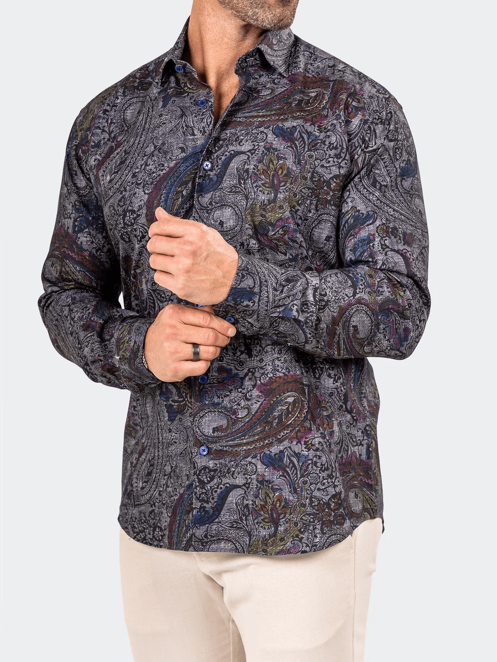 Fibonacci Marthyr Solid Black Shirt - Vie Sauvage