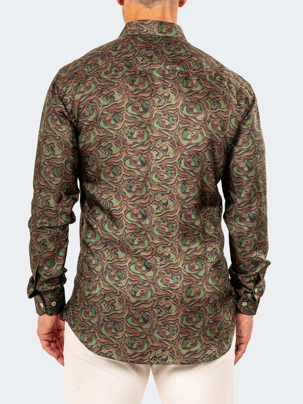 Fibonacci Marthyr Swirl Green Shirt - Vie Sauvage